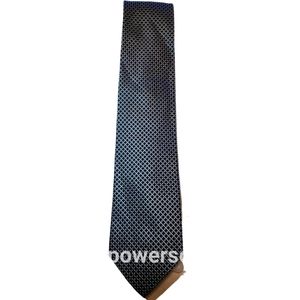 JoS. A. Bank Blue Navy Checkered Tie
